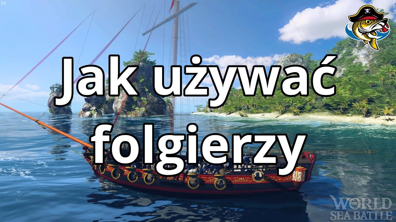Jak używać folgierzy (działek relingowych) w World of Sea Battle #wosb