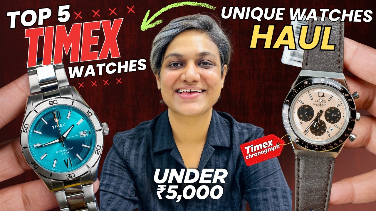 Самая впечатляющая покупка часов Timex: 5 самых привлекательных мужских часов для офиса/учебы сто...