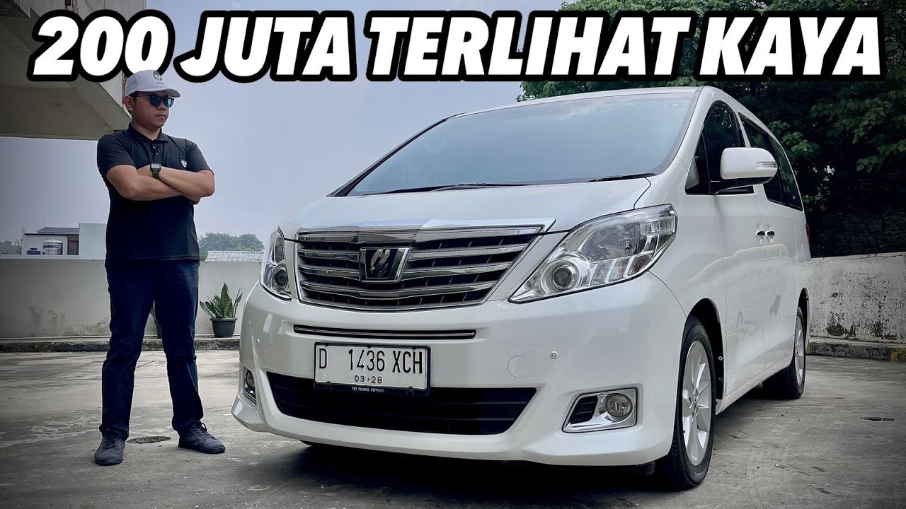 TOYOTA ALPHARD ANH20 Gen. 2 | Bila Beruntung Bisa di Bawah 200 Juta