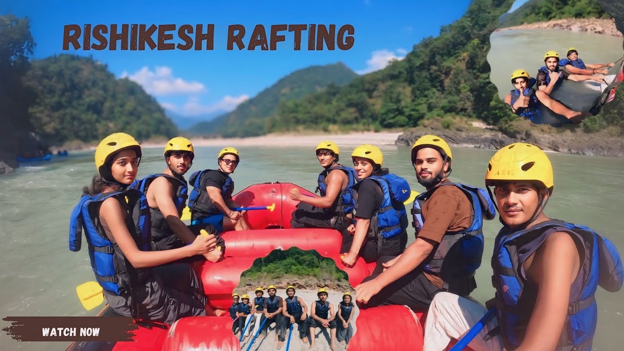 River Rafting karne aagaye Rishikesh with boy 😍