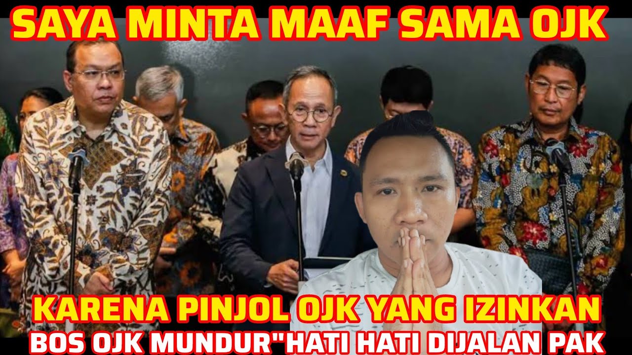 SIAP SIAP YANG GALBAY PINJOL DENGAR INI,SAYA MINTA MAAF DULU SAMA OJK...