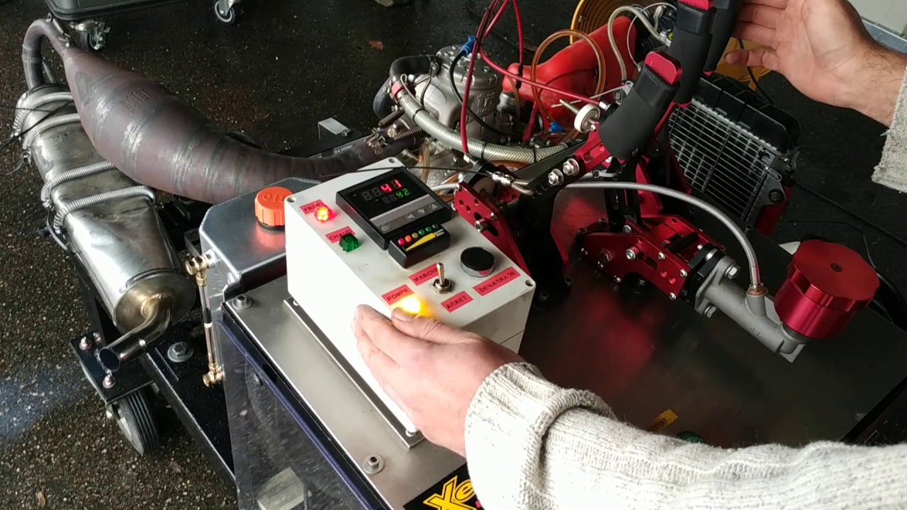 Banc de puissance Karting.