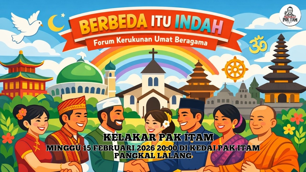 Kelakar Pak Itam Episode Damai Itu Indah Bersama FKUB