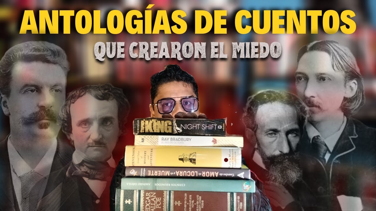 📚💀 Las 7 antologías de CUENTOS de TERROR que todo lector debería conocer 👀• EsMarcoReyes🔥