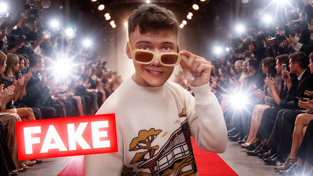 Als Fake Model auf die Fashion Week geschmuggelt!