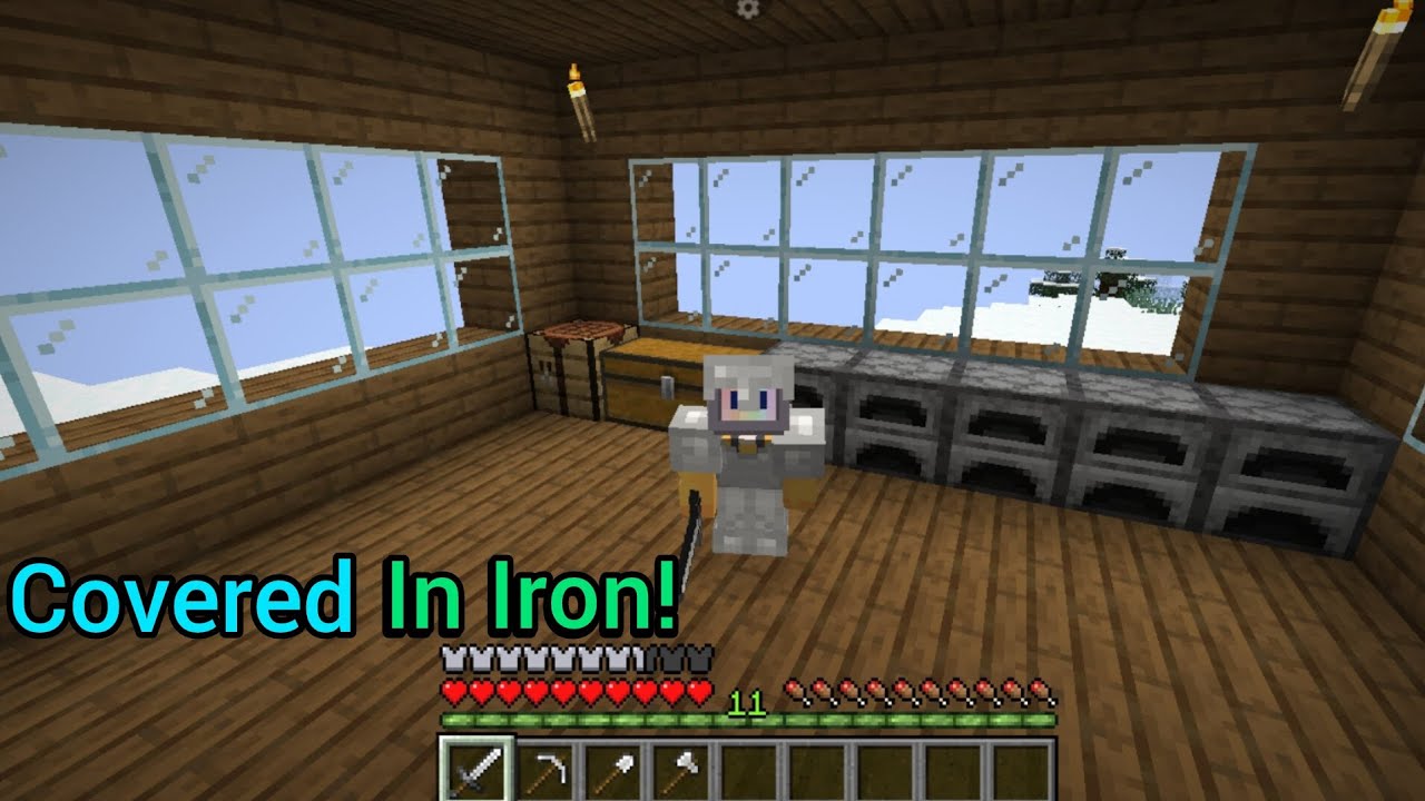 I Am Covered In Iron Armor!|Minecraft|#3