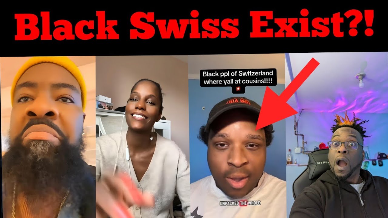 🇨🇭 Black Diaspora in Switzerland? After Black Scottish TikTok, We Had to Look!