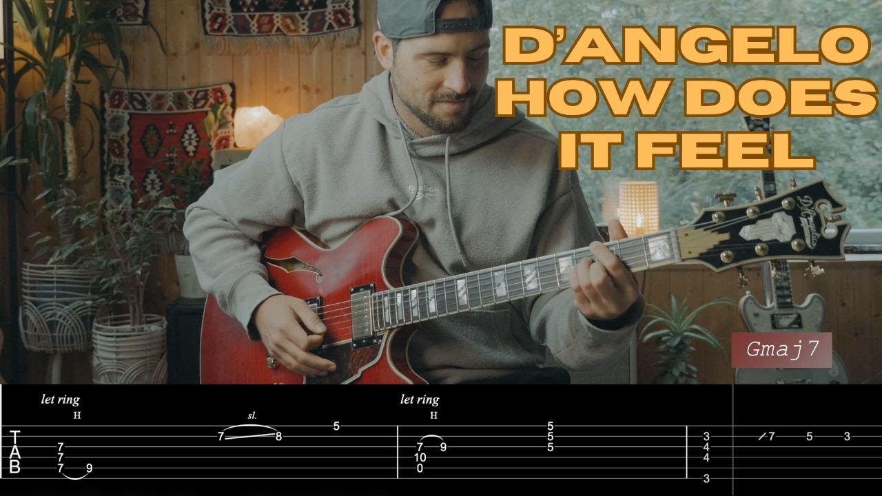 D’Angelo How Does It Feel | Neo-Soul Guitar Intro Lesson