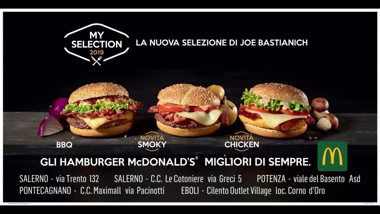 McDonald&rsquo;s - My Selection