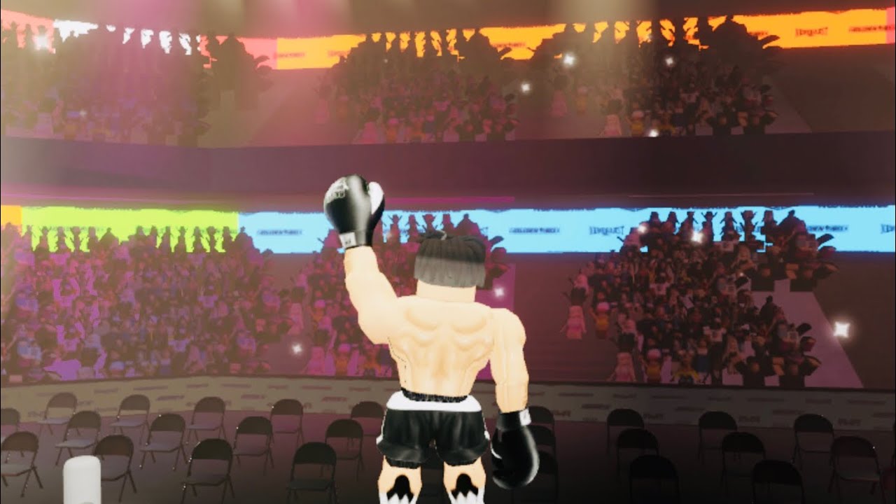 I’m the best boxer in Roblox boxing beta tournament!!!