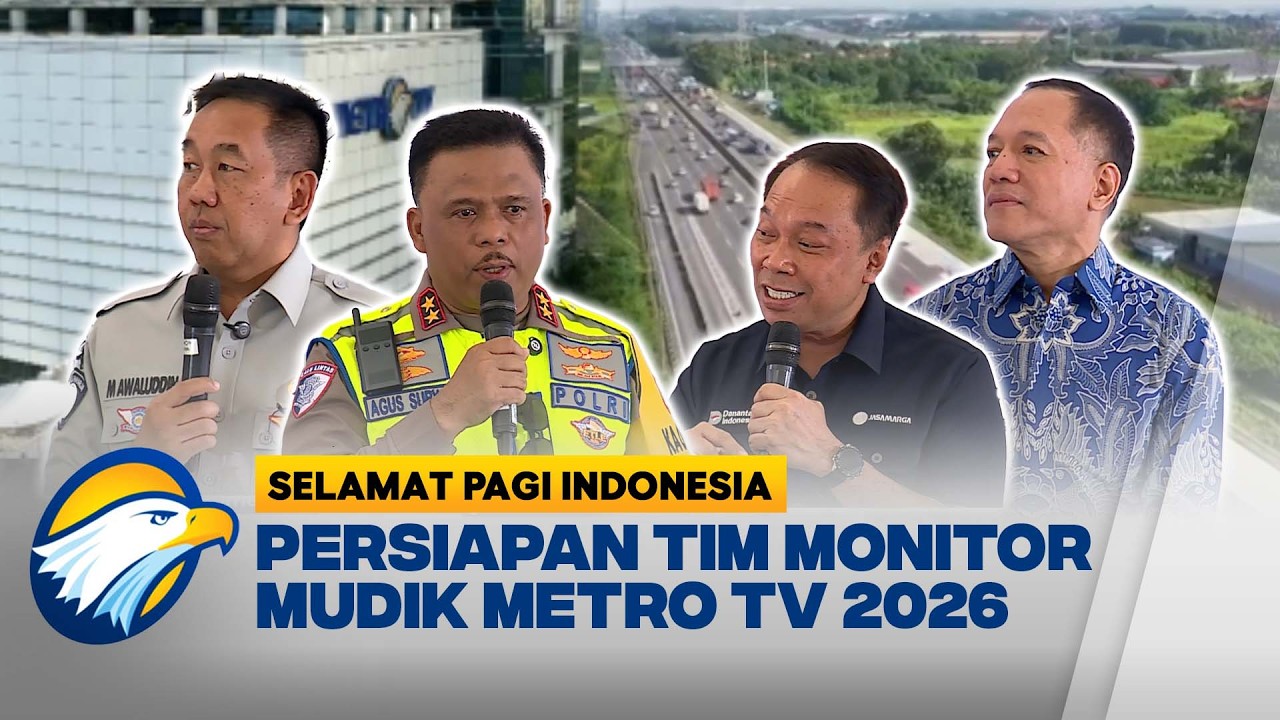 Mudik Lebaran Jadi Asik! Yuk Simak Kesiapan Tim Monitor Mudik Metro TV 2026