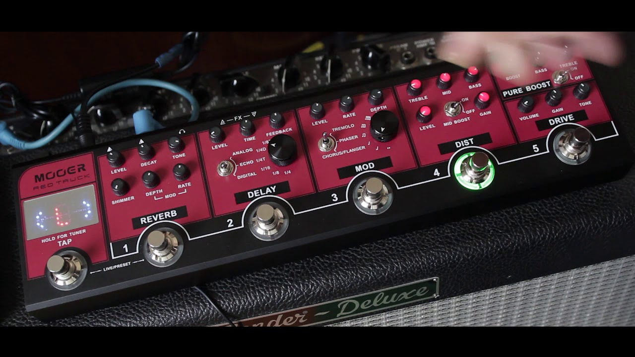 MOOER RED TRUCK  in italiano (piccola - economica - efficace)