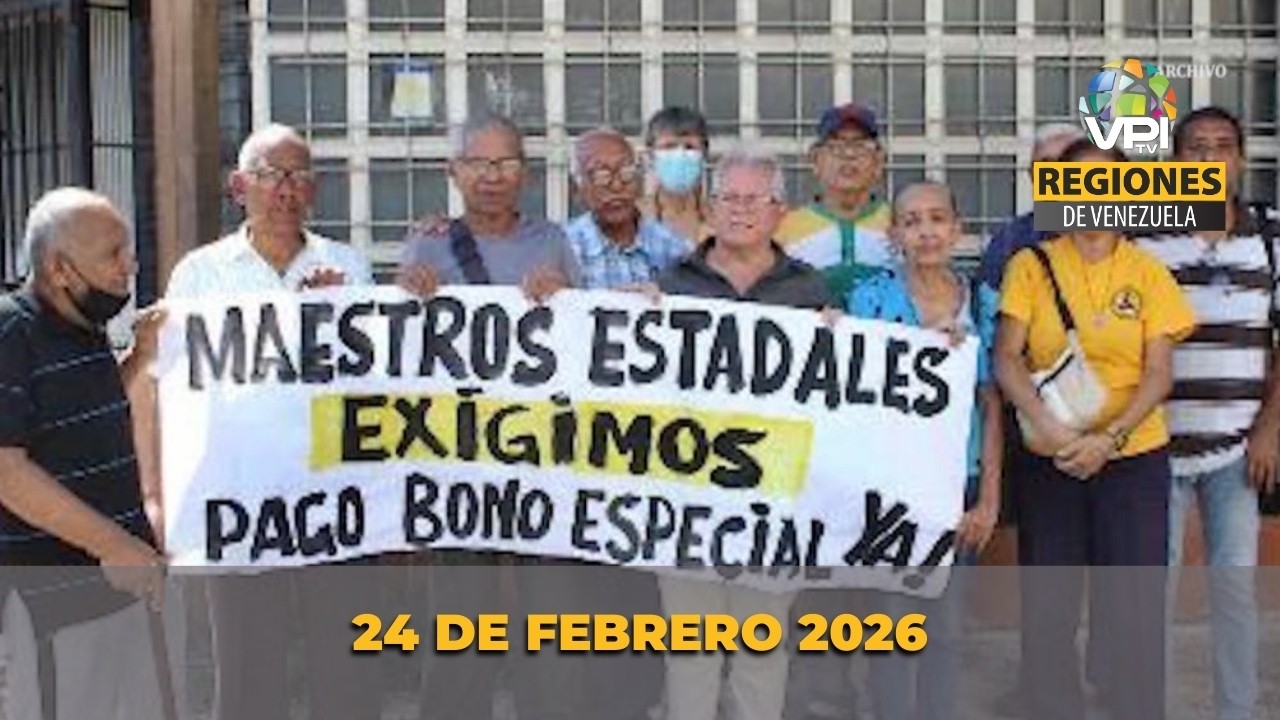 Noticias Regiones de Venezuela hoy - Martes 24 de Febrero de 2026 @VPItv