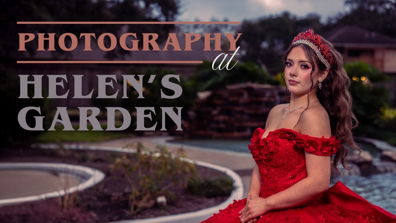 Sweet 16 Photoshoot with Koyfman Photo and Video Production at Helen's Garden