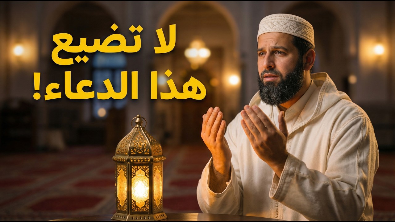 دعاء عظيم في آخر أيام رمضان لا تتركه أبداً
