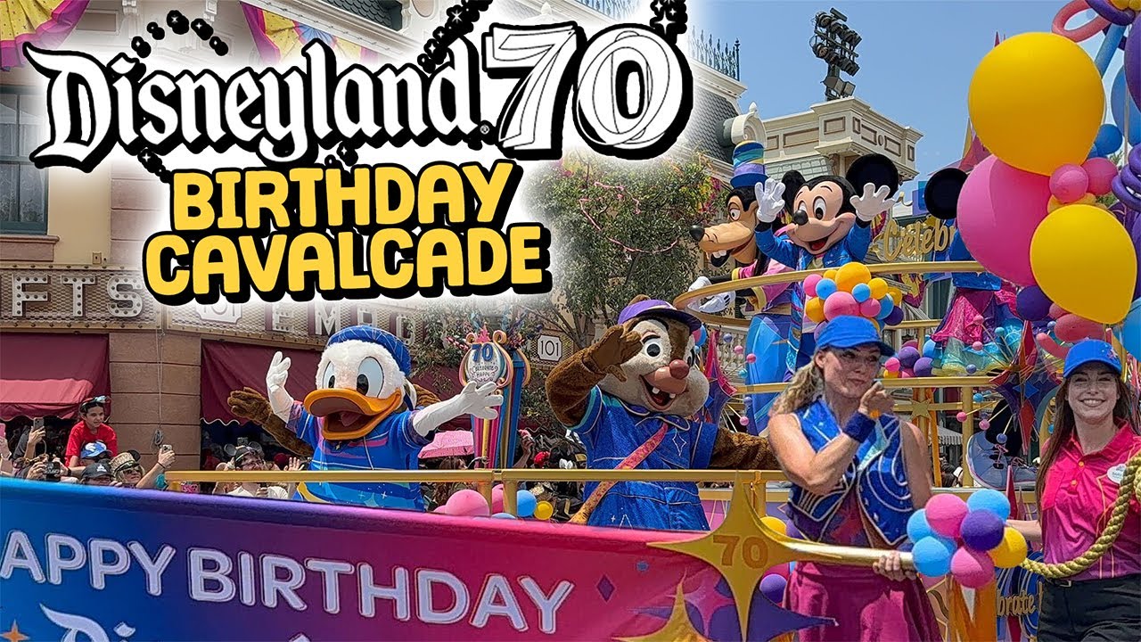 Disneyland 70th Birthday Cavalcade