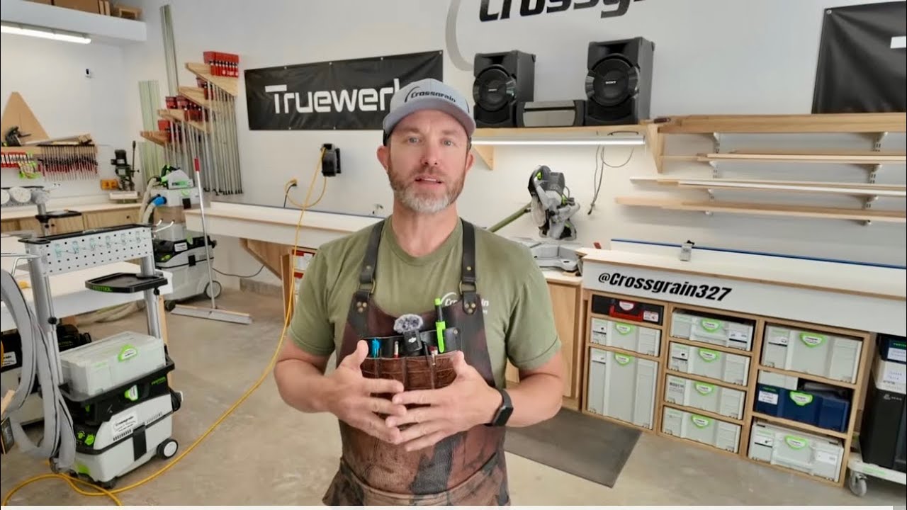 Walk through tour of my custom cabinet shop!