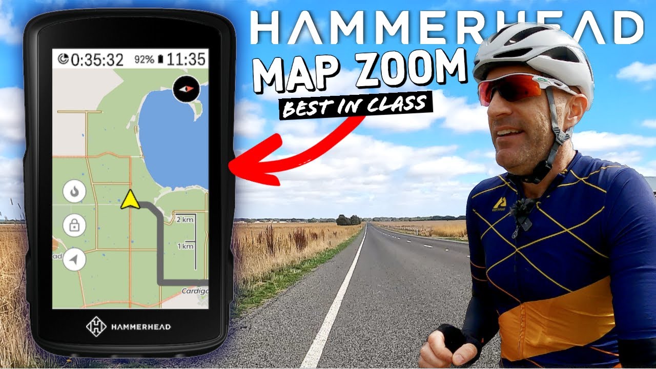 HAMMERHEAD Karoo Tip // Best-In-Class Map Zooming on a Cycling Computer! 🗺️🔍