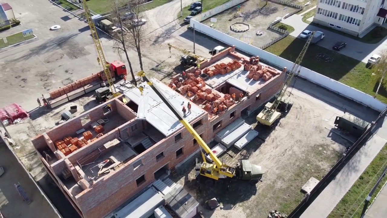 Весенний Конотоп вид с высоты Dji mavic mini