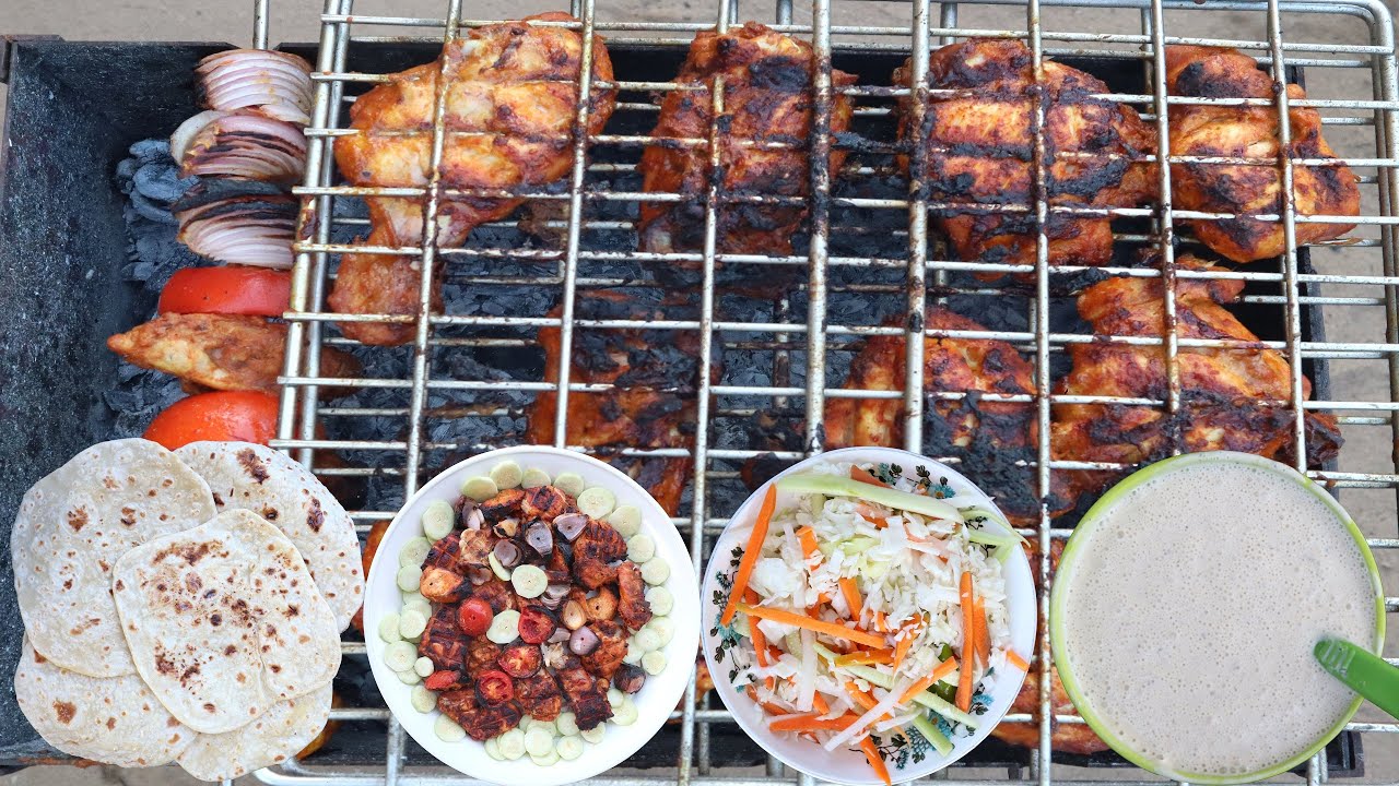 CHICKEN KEBAB IN TAMIL ll SUTTA KOLI ll KABAB ll GREEN SALAD ll MAYONIAISE ll KUBUS ROTTI