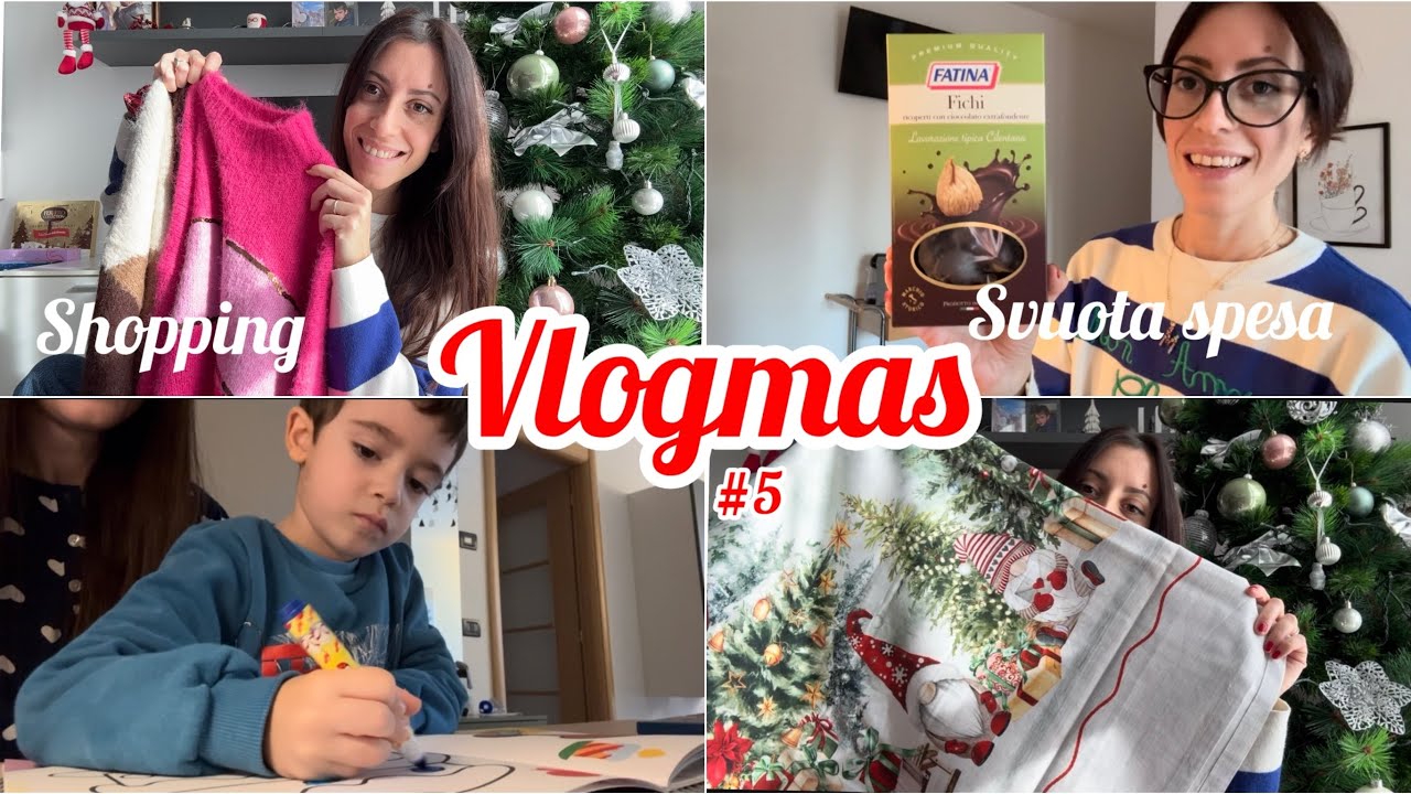 Shopping al mercato | Spesa di frutta e verdura | Vlogmas 🎄 12 dicembre 2025