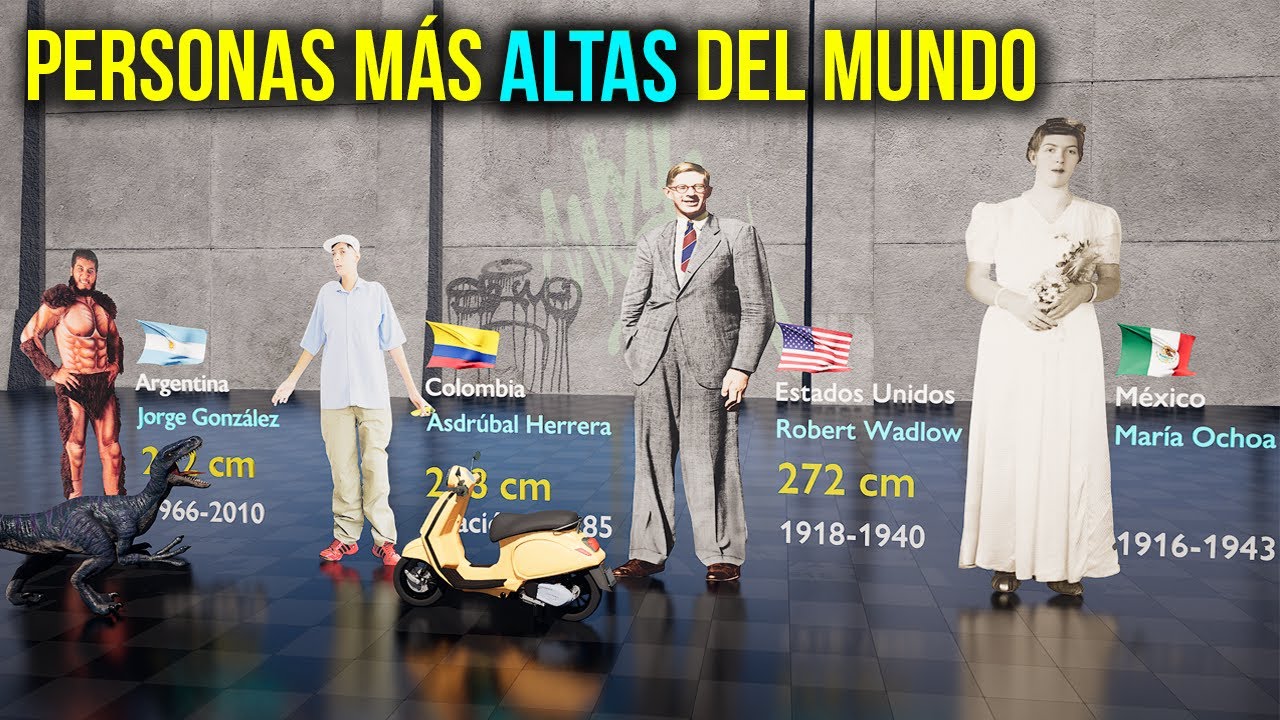 Las PERSONAS M&Aacute;S ALTAS del Mundo 😱 &iexcl;El Gigante #1 Te Sorprender&aacute;!