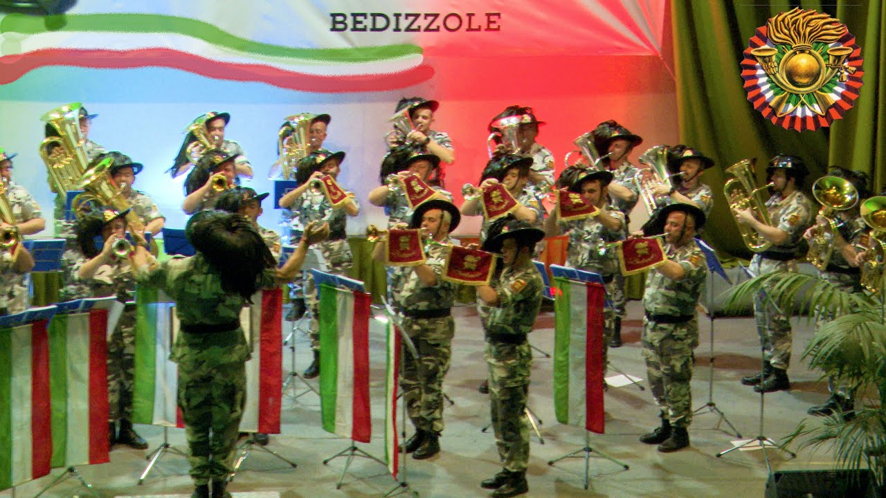5 CANTO DI RICHIAMATO + BESAME MUCHO GRANDE CONCERTO FANFARA BERSAGLIERI A CARETTO DI BEDIZZOLE