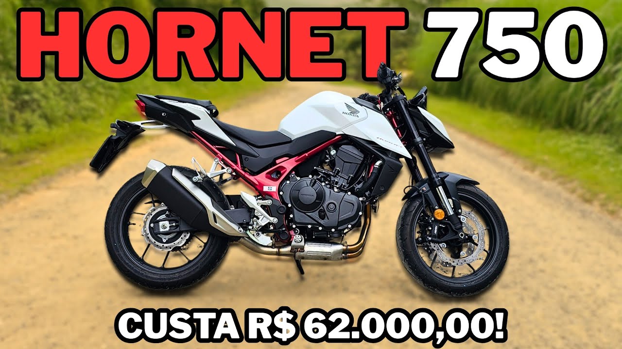 O Que a Honda Errou e Acertou na Hornet 750 2026! Teste na Estrada e Cosumo Real!