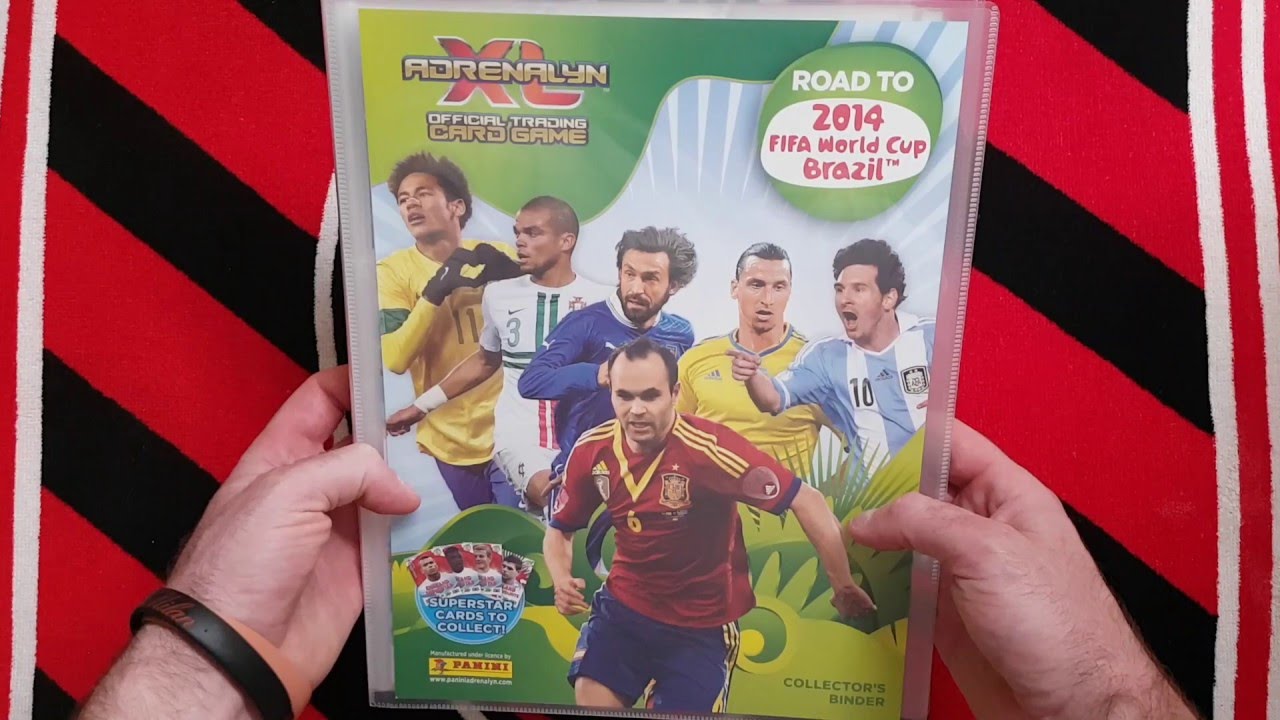 PANINI ADRENALYN XL ROAD TO WORLD CUP 2014 - PREZENTACJA 100% COMPLETE ALBUM