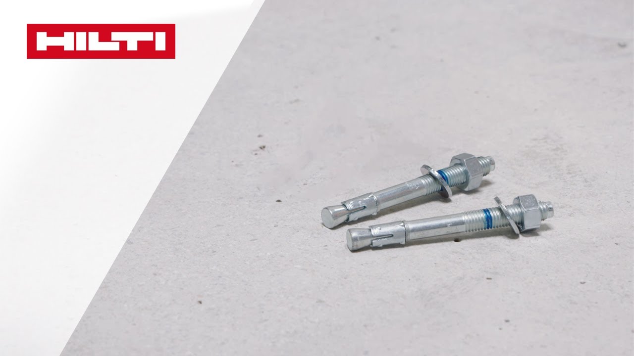 HOW TO USE HIlti HSA Bolzenanker