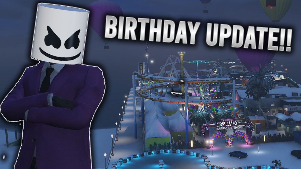 Reviewing The Birthday Update in Grand RP!!