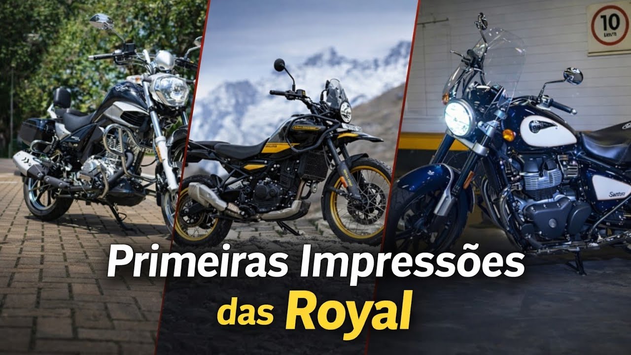 Última Viagem Com a Master Ride? ( Testando Novas Royal Enfield )