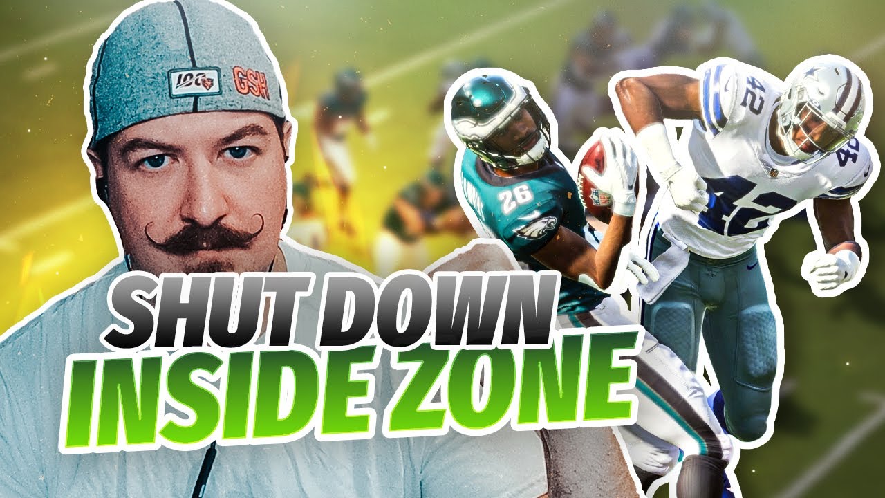 Nickel Triple *GAP SHOOT* Defense for Inside Zone. | Madden 22
