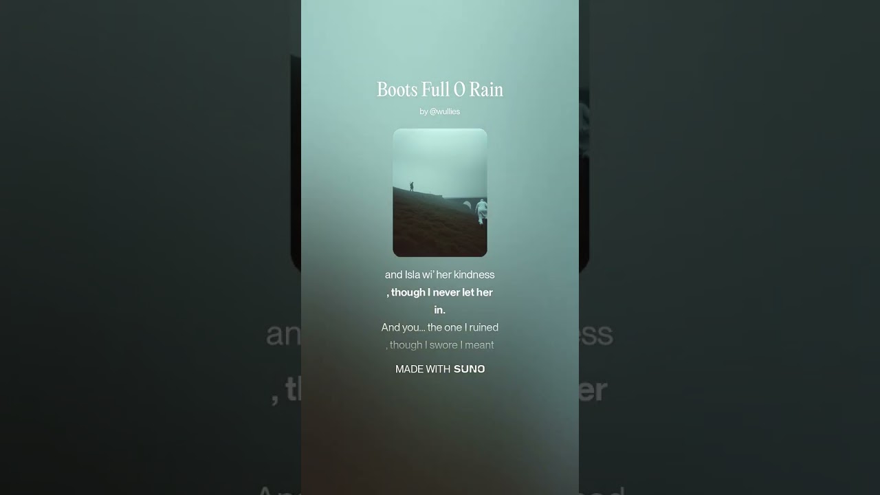 Boots Full O Rain