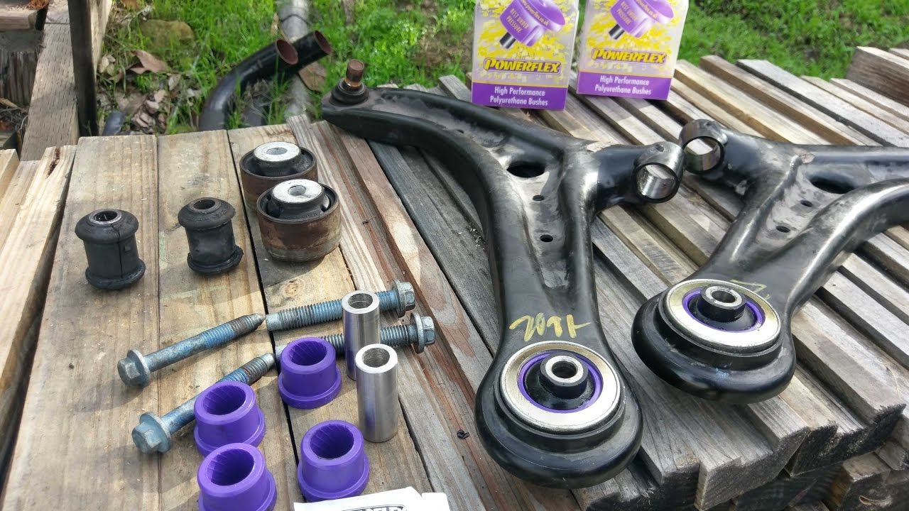 Project Fiesta ST Control Arm bushings install