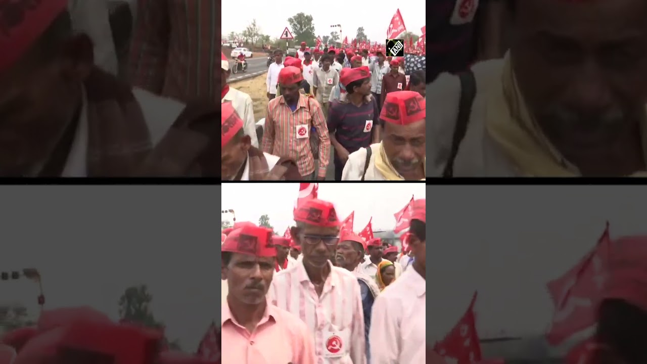 Maharashtra: Ocean of farmers marches towards Mumbai to press demands