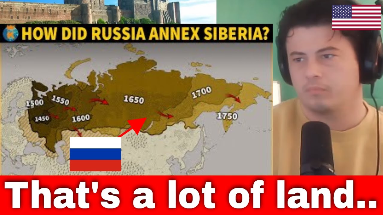 American Reacts How did the Russians Conquer Siberia?