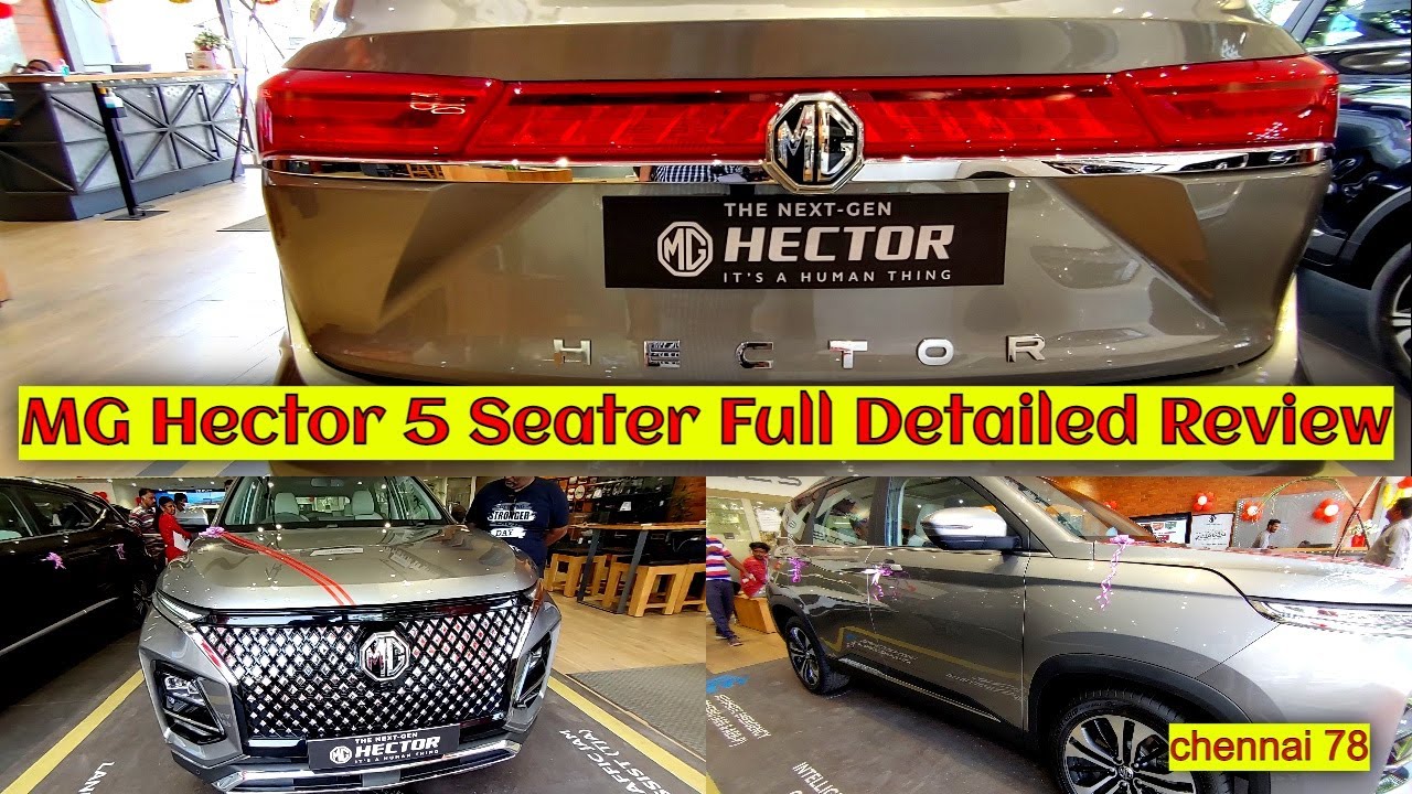 New MG Hector 5 seater Full Detailed Review With Prices #trending #chennai78 #mghector #cars #vlog