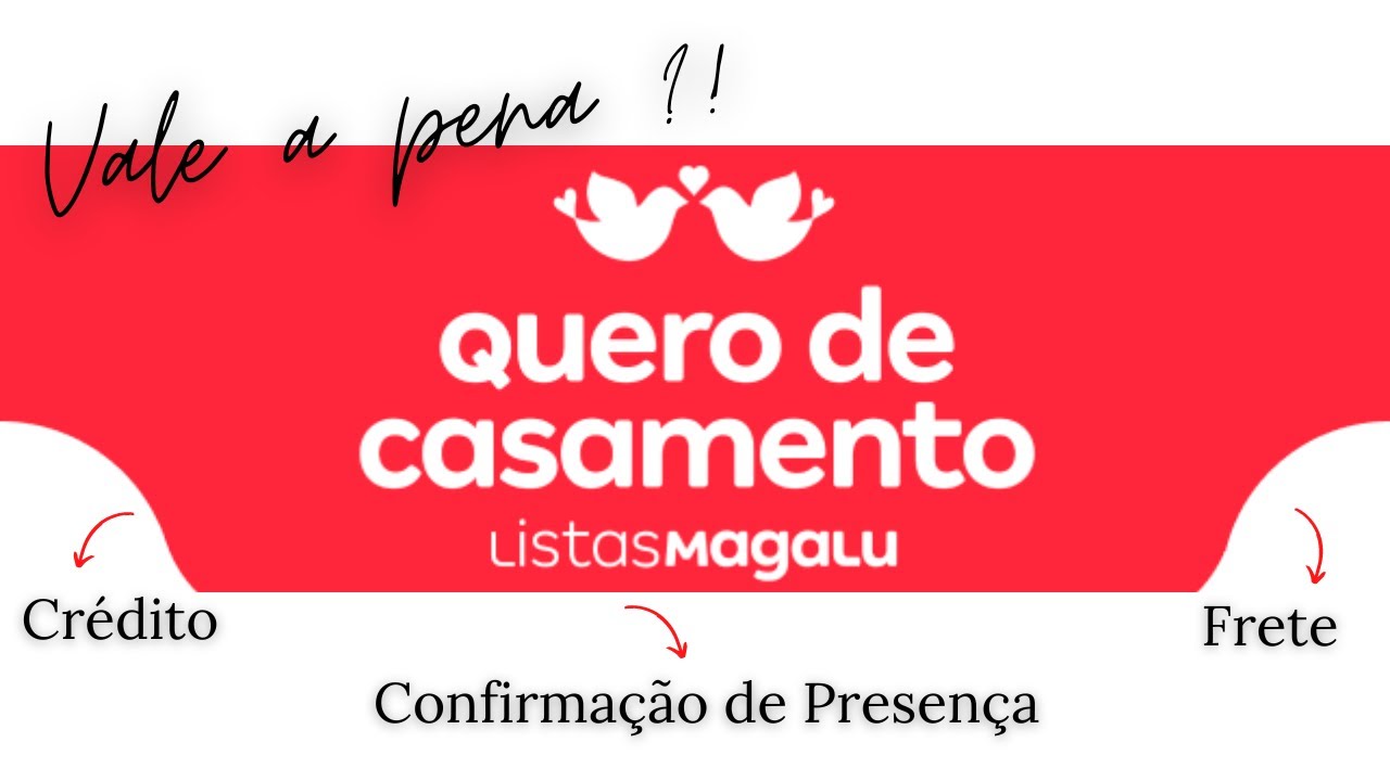 LISTA DE PRESENTES DE CASAMENTO ONLINE DA MAGAZINE LUIZA | FUNCIONA ?! COMO FAZER ?!