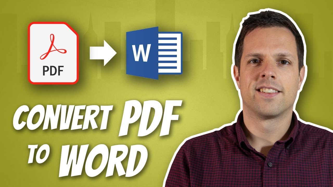 Как преобразовать PDF-файл в документ Word и редактировать его