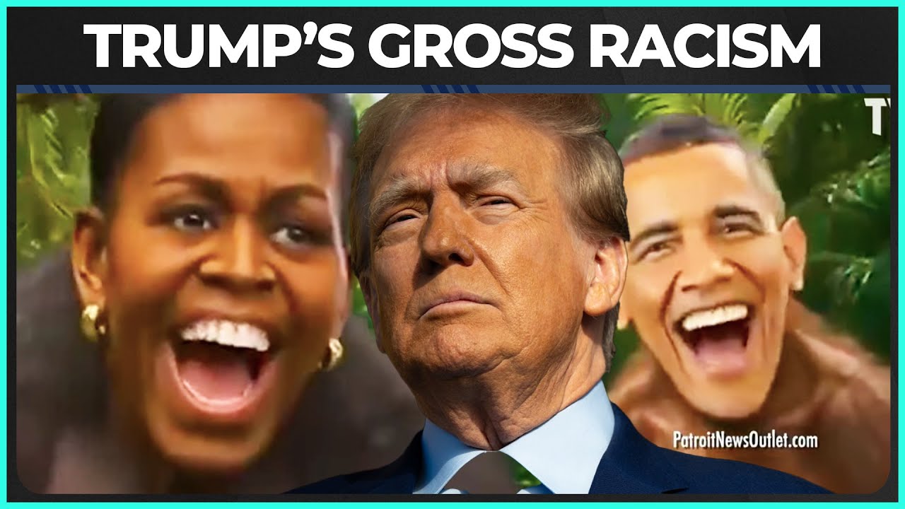 Trump Posts HORRIFYING Racist Meme