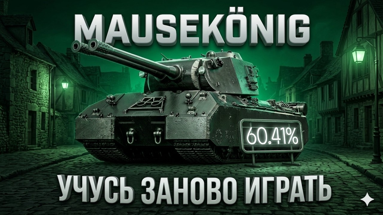 MAUSEKÖNIG — УЧУСЬ ЗАНОВО ИГРАТЬ [ 3 Сезон, 11 серия ] | Пытаюсь Играть БЕЗ ОШИБОК [ 60.41% ]