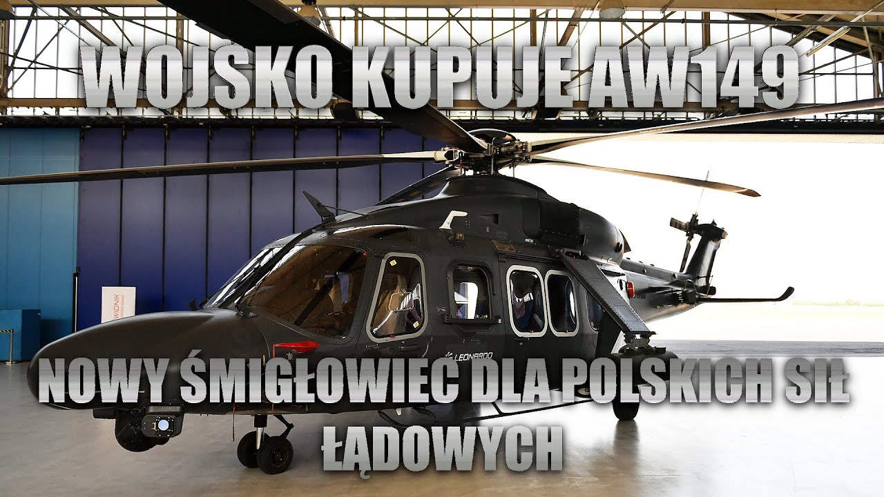 Śmigłowce AW149 kupione dla Wojska Polskiego