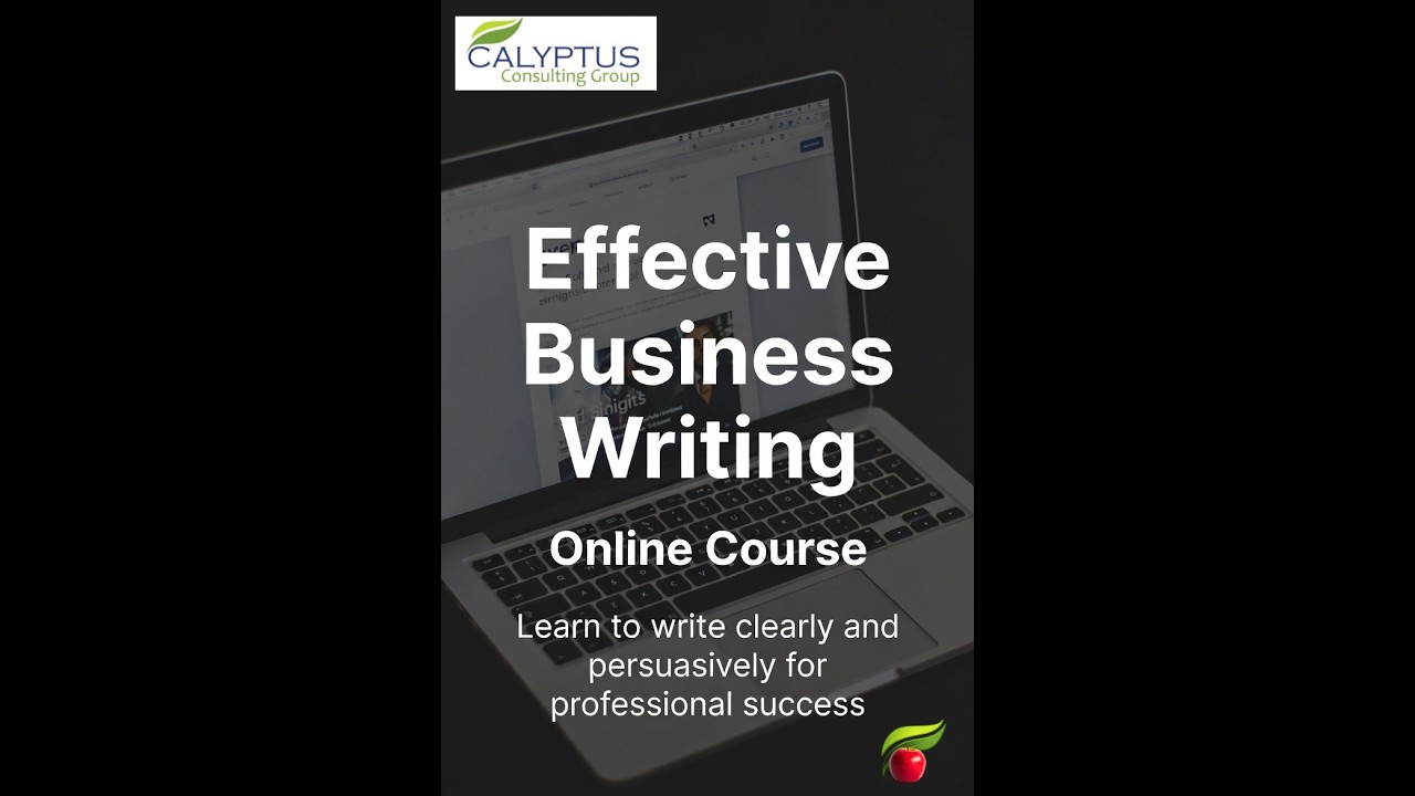 Effective Business Writing
