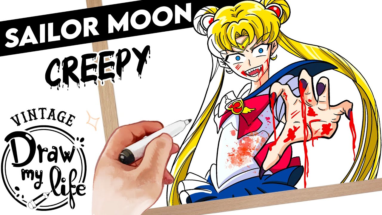 SAILOR MOON: El EPISODIO PERDIDO | Creepypasta | Draw My Life en Español