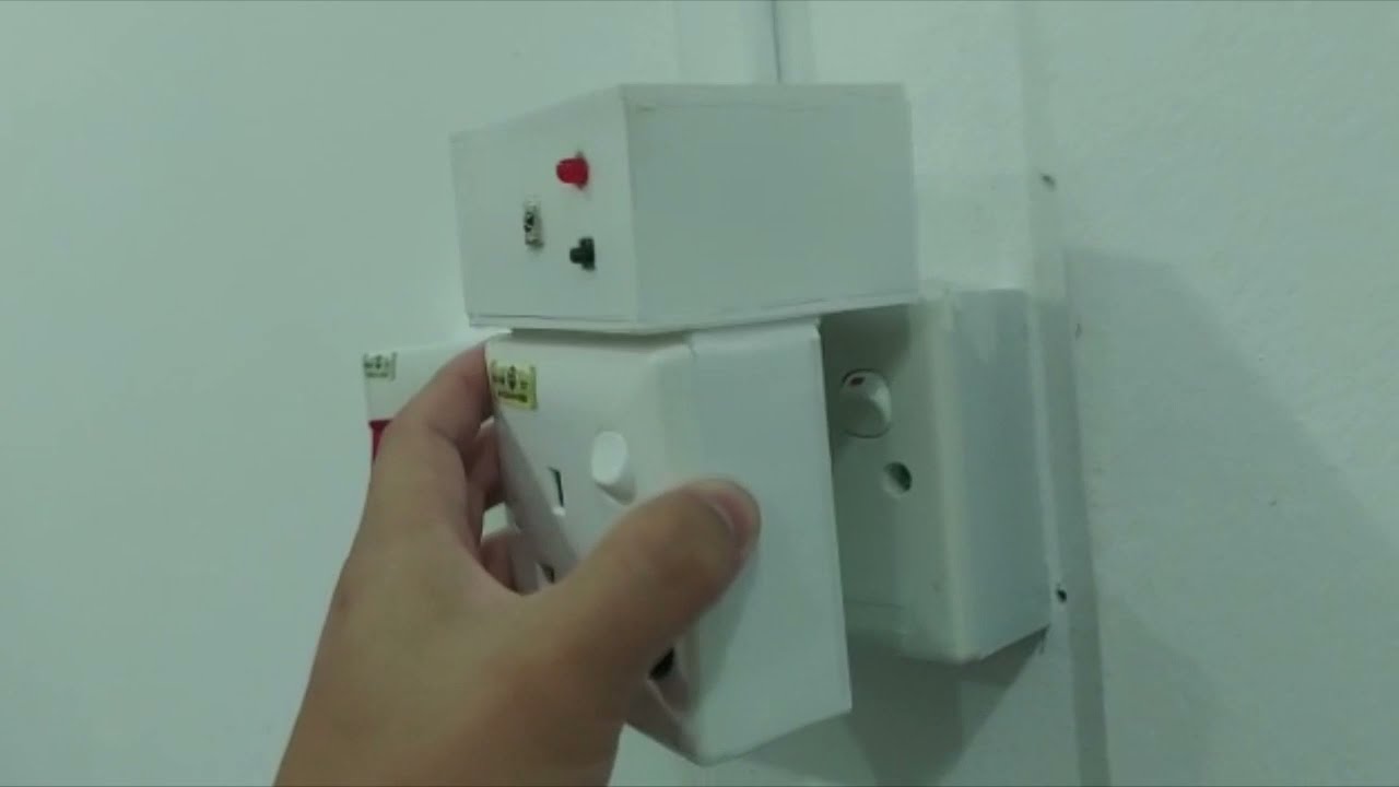 IR REMOTE CONTROL POWER SOCKET