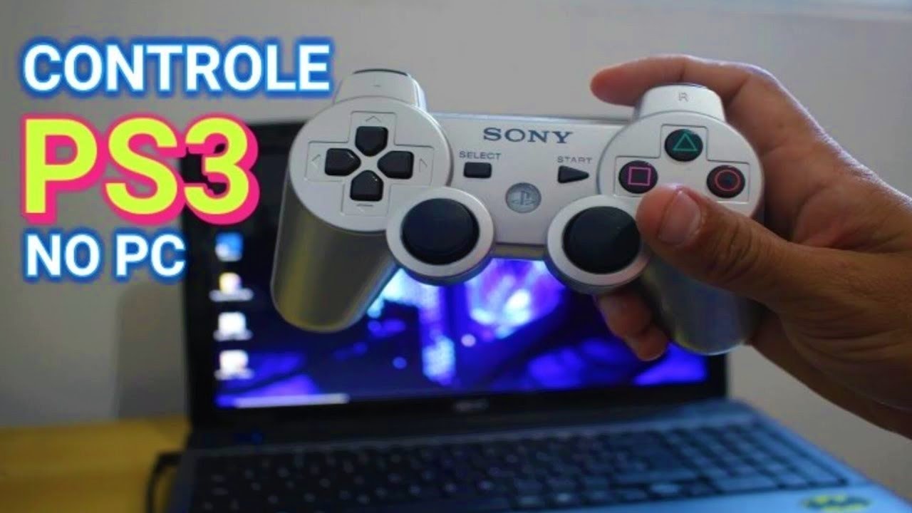 COMO UTILIZAR CONTROLE PS3 NO PC