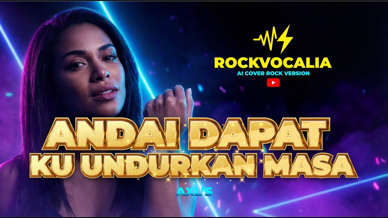 Andai Dapat Ku Undurkan Masa - AXL'S | AI Cover Rock Version by RockVocalia