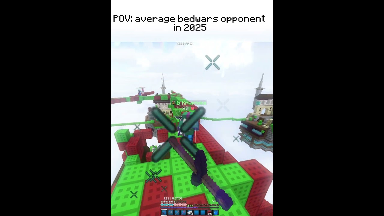 Przeciętny gracz w BedWars💀