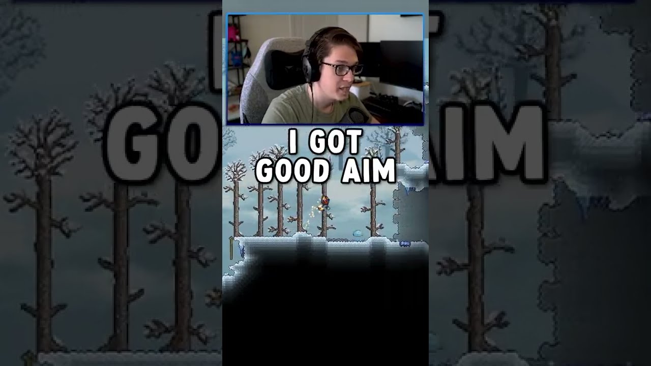 Felt pretty bad about this one #Terraria #TerrariaFunny #Penguin #Twitch #Shorts
